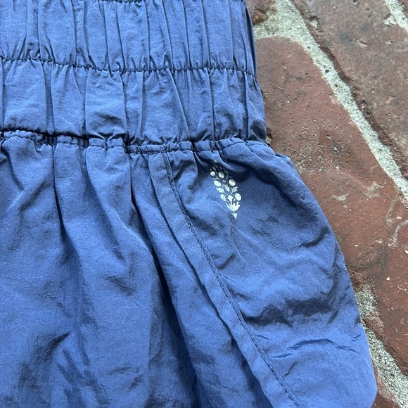 Free People Movement Way Home Shorts in Deep Sea Size L - Picture 7 of 7